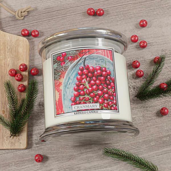 Cranmary XL Jar 4-wick NEW! | Soy Candle - Kringle Candle Israel