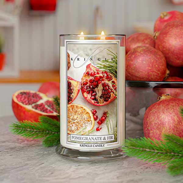 Pomegranate & Fir Large Jar NEW! | Soy Candle