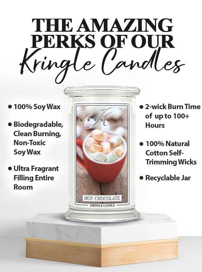 Hot Chocolate NEW! | Soy Candle - Kringle Candle Israel