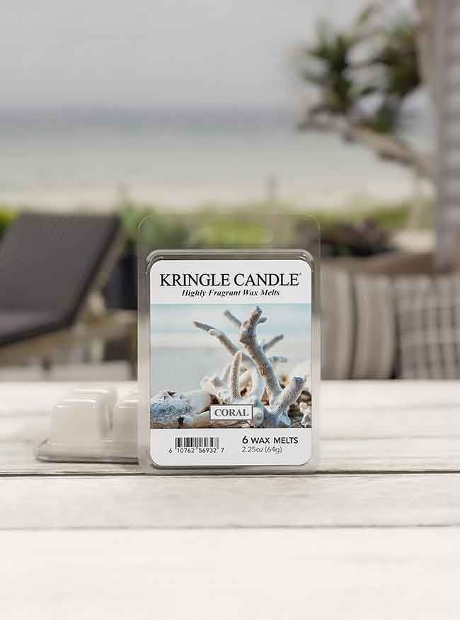 Coral NEW! | Wax Melt - Kringle Candle Israel