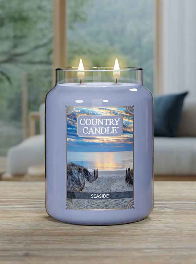 Seaside Large Jar | Soy Candle - Kringle Candle Israel