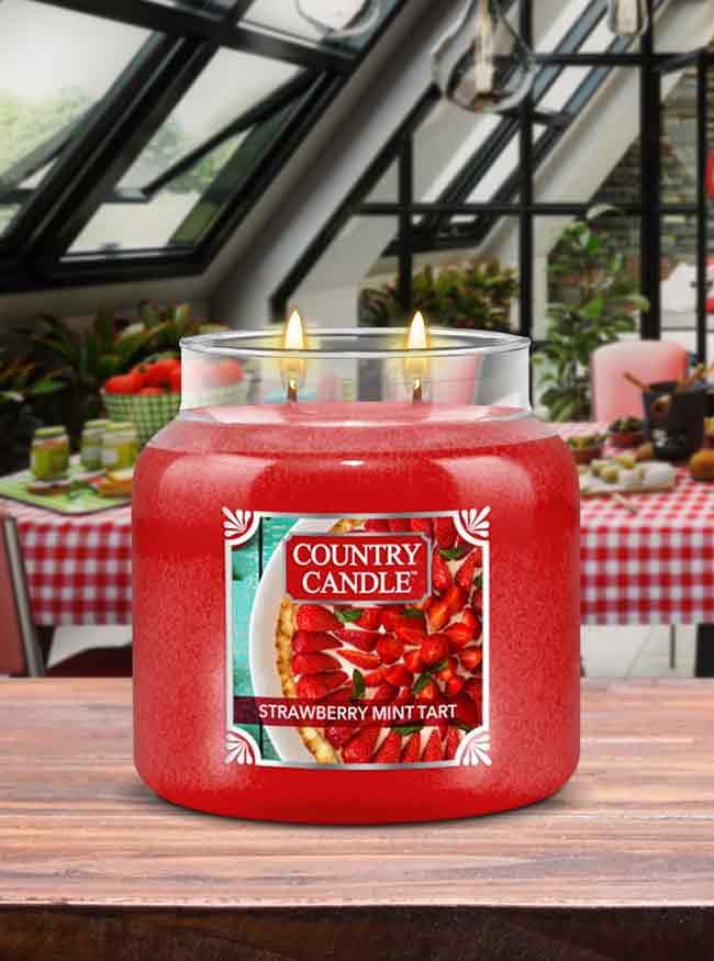 Strawberry Mint Tart - Kringle Candle Israel