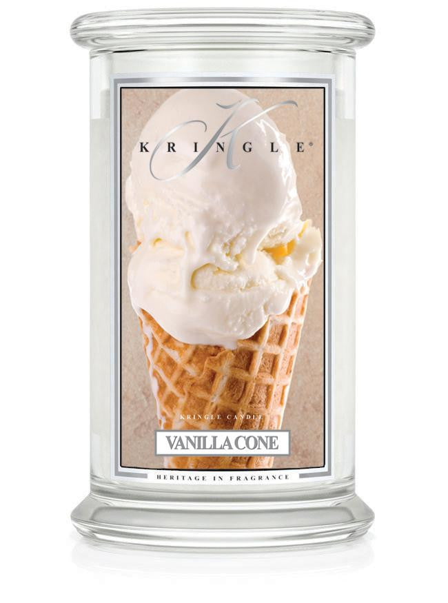 Vanilla cone I Soy Candle - Kringle Candle Israel