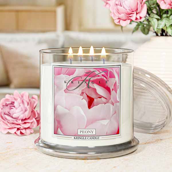 Peony XL Jar 4-Wick NEW! | Soy Candle