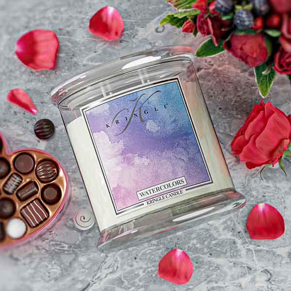 Watercolors XL Jar 4-Wick NEW! | Soy Candle