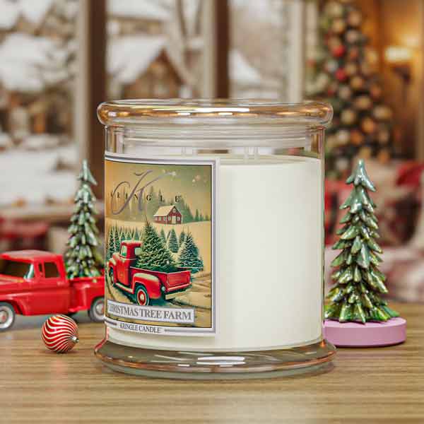Christmas Tree Farm XL Jar 4-Wick NEW! | Soy Candle