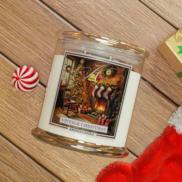 Vintage Christmas XL Jar 4-Wick NEW! | Soy Candle