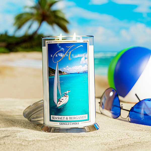 Sea Salt & Bergamot Large Jar NEW! | Soy Candle