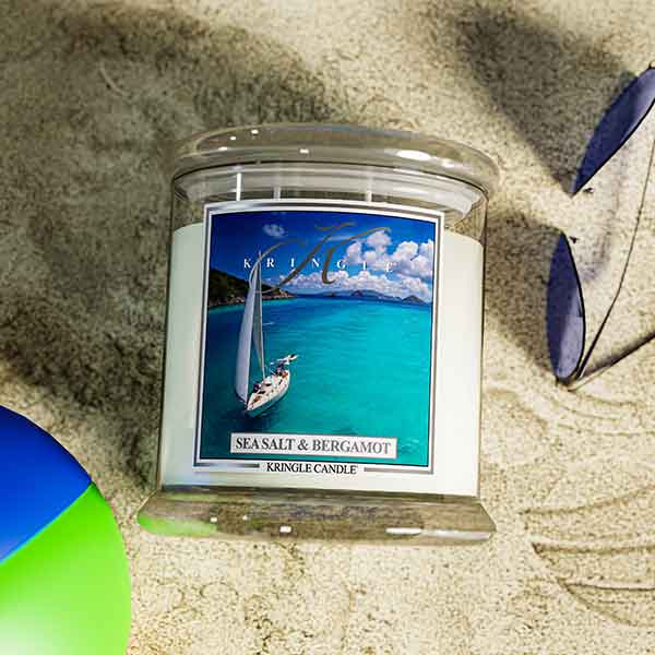 Sea Salt & Bergamot XL Jar 4-Wick NEW! | Soy Candle