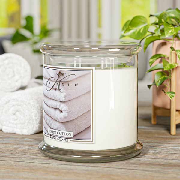 Warm Cotton XL Jar 4-Wick NEW! | Soy Candle