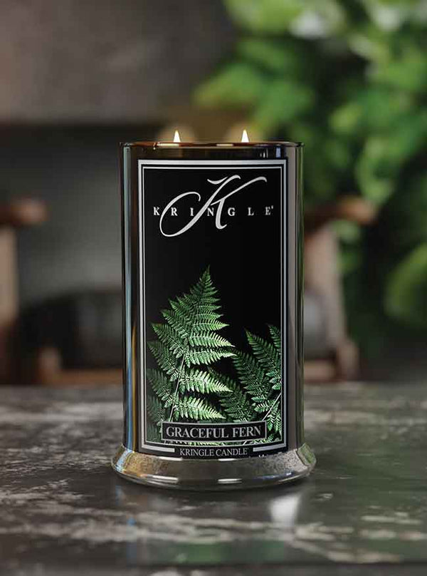 Graceful Fern Black Jar | Soy Candle