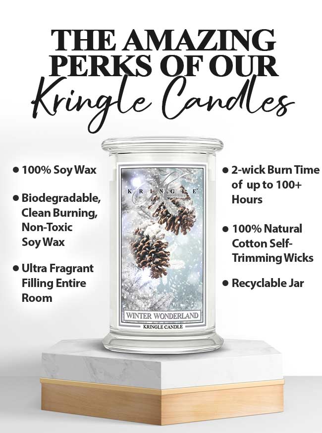 Winter Wonderland | Soy Candle - Kringle Candle Israel