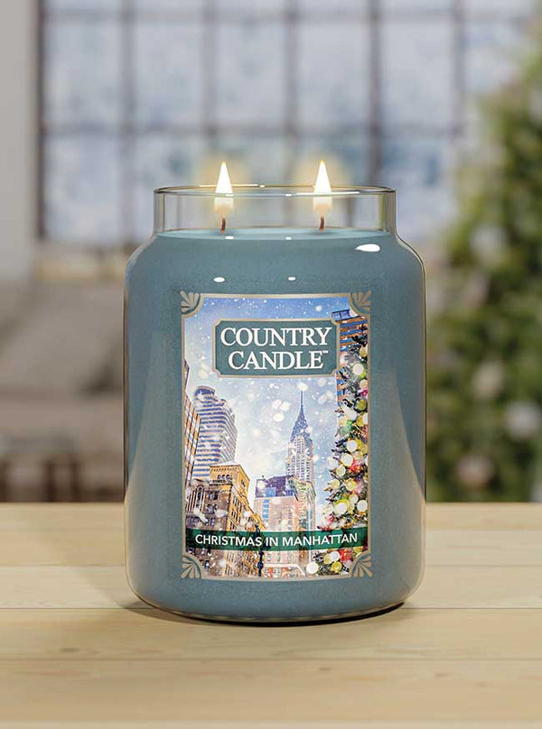 Christmas in Manhattan Large Jar NEW!  | Soy Candle