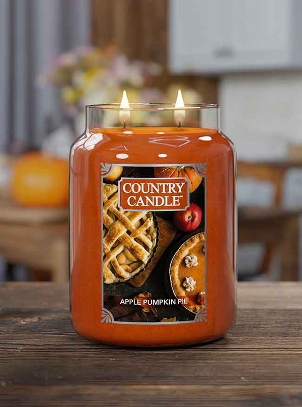 Apple Pumpkin Pie Large Jar | Soy Candle