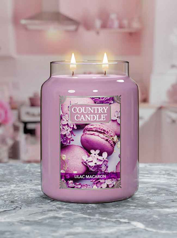 Lilac Macaron Large Jar NEW! | Soy Candle