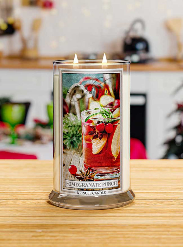 Pomegranate Punch NEW! | Soy Candle - Kringle Candle Israel