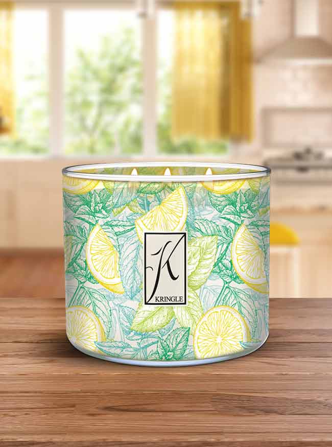 Citrus and Sage | Soy Candle - Kringle Candle Israel