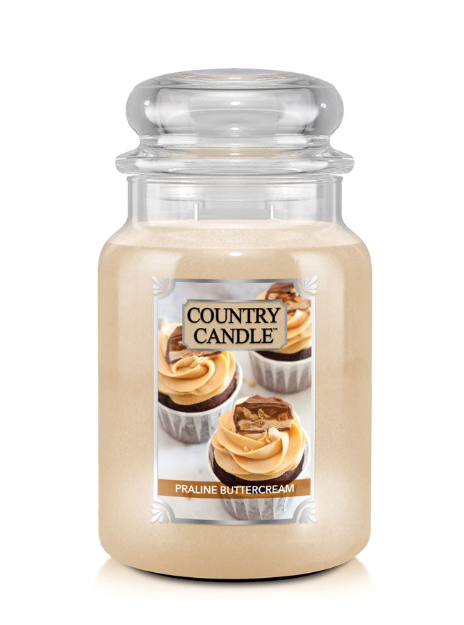 Praline Buttercream Large Jar | Soy Candle