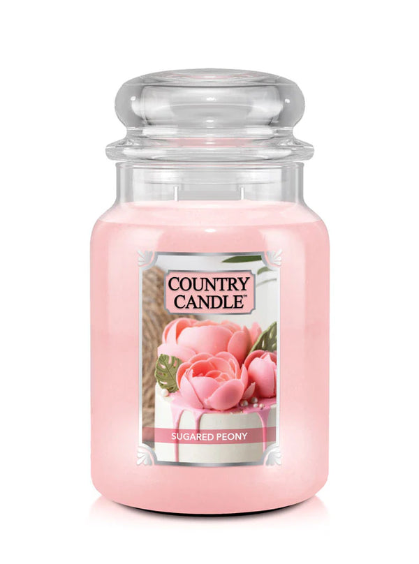 Sugared Peony Large Jar NEW! | Soy Candle