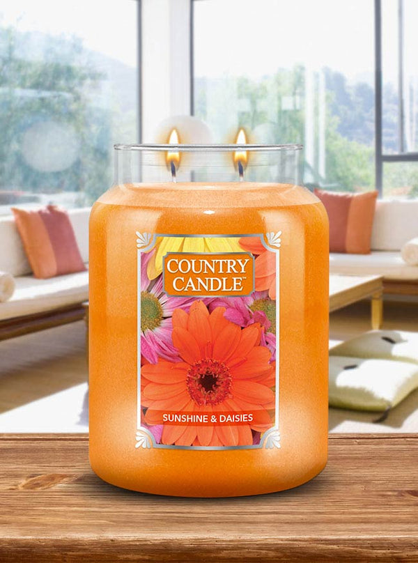 Sunshine & Daises Large Jar Candle