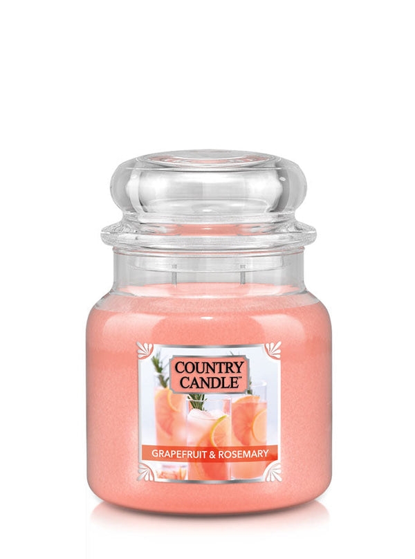 Grapefruit & Rosemary Medium | Soy Candle