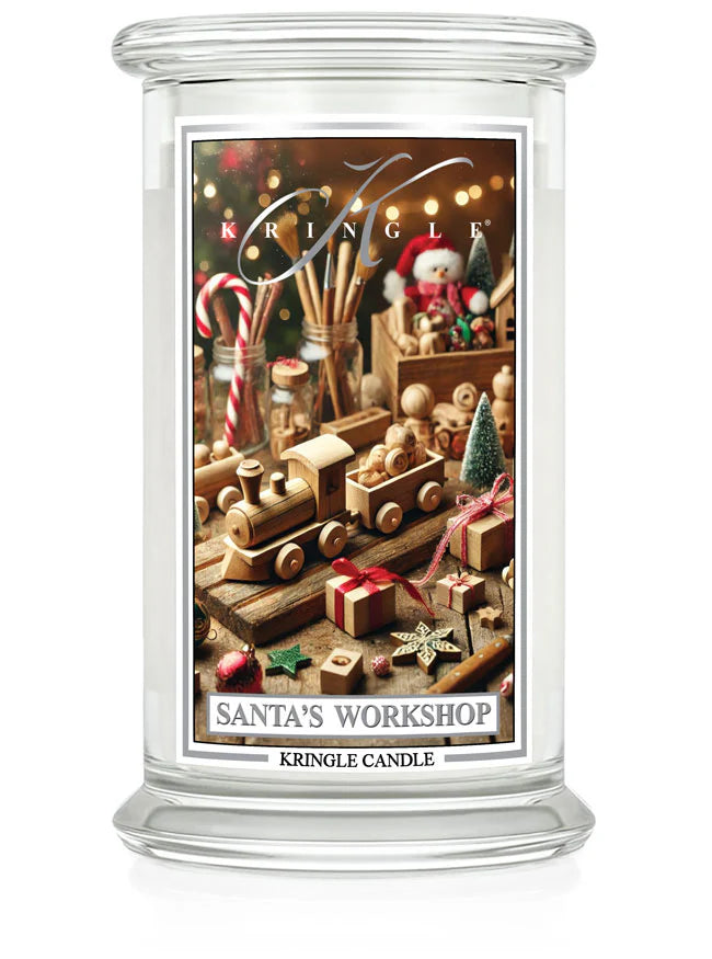 Santa’s Workshop Large Jar NEW! | Soy Candle