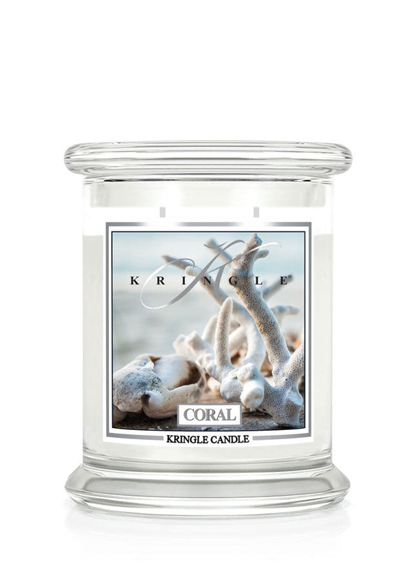 Coral Medium NEW! | Soy Candle - Kringle Candle Israel