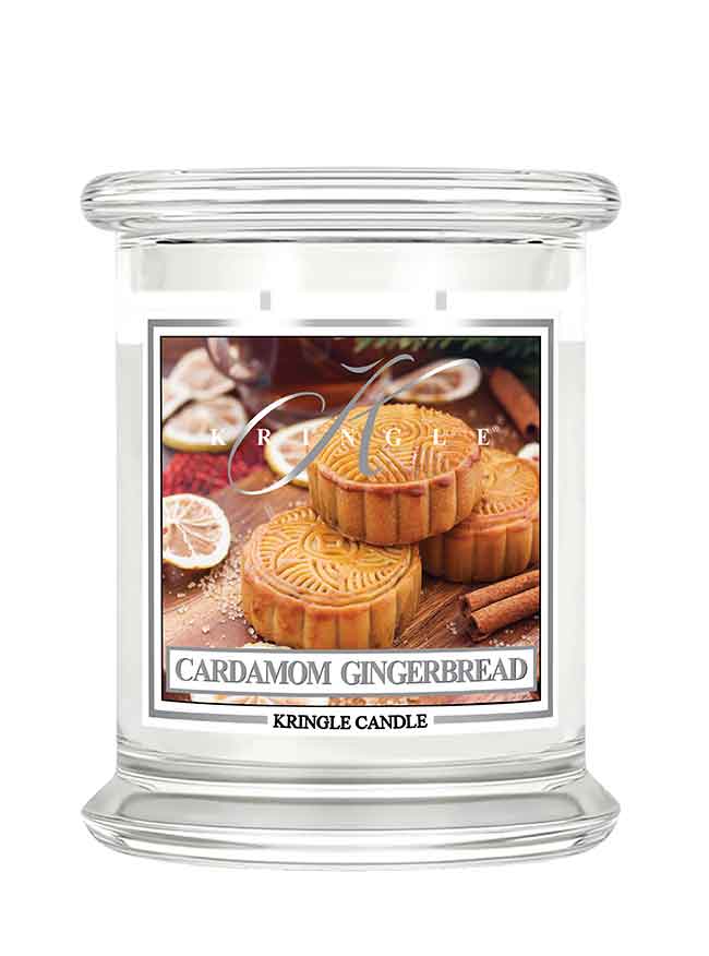Cardamom Gingerbread Medium Classic Jar - Kringle Candle Israel