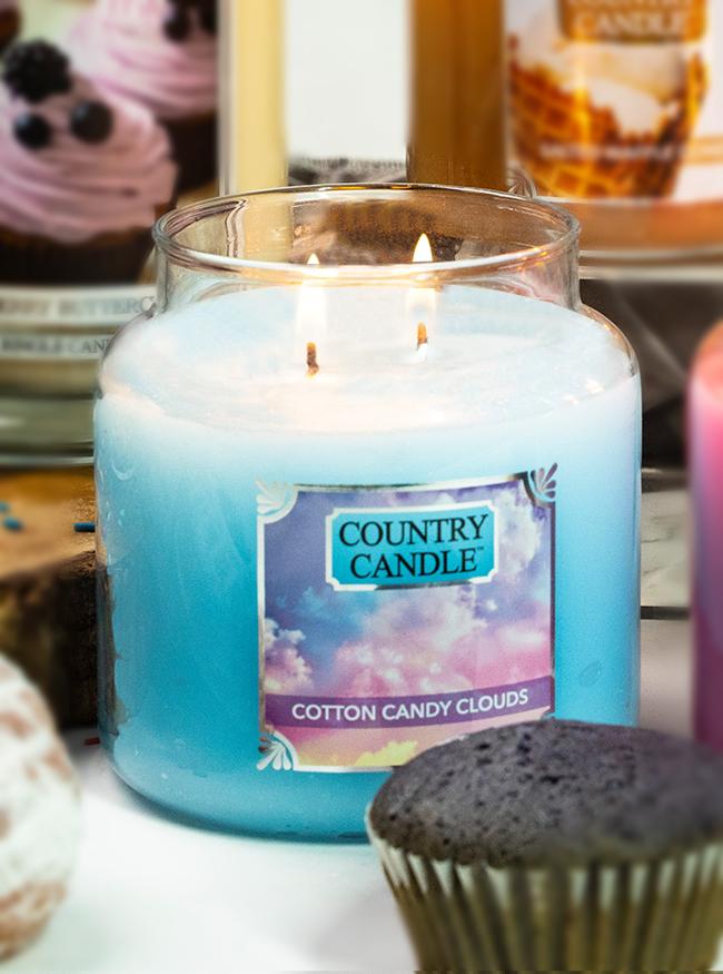 Cotton Candy Clouds Medium Jar Candle