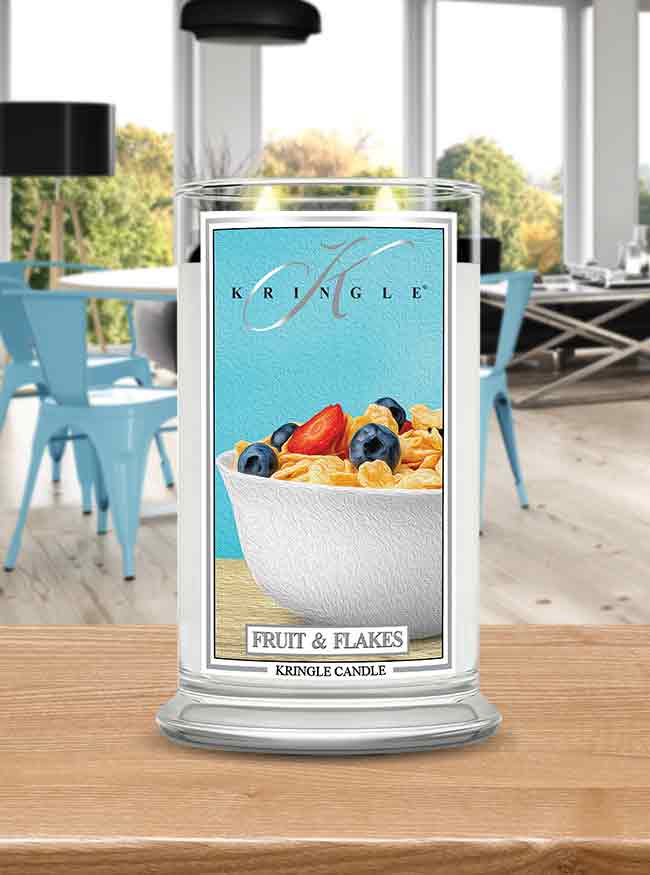 Fruit & Flakes NEW! | Soy Candle - Kringle Candle Israel