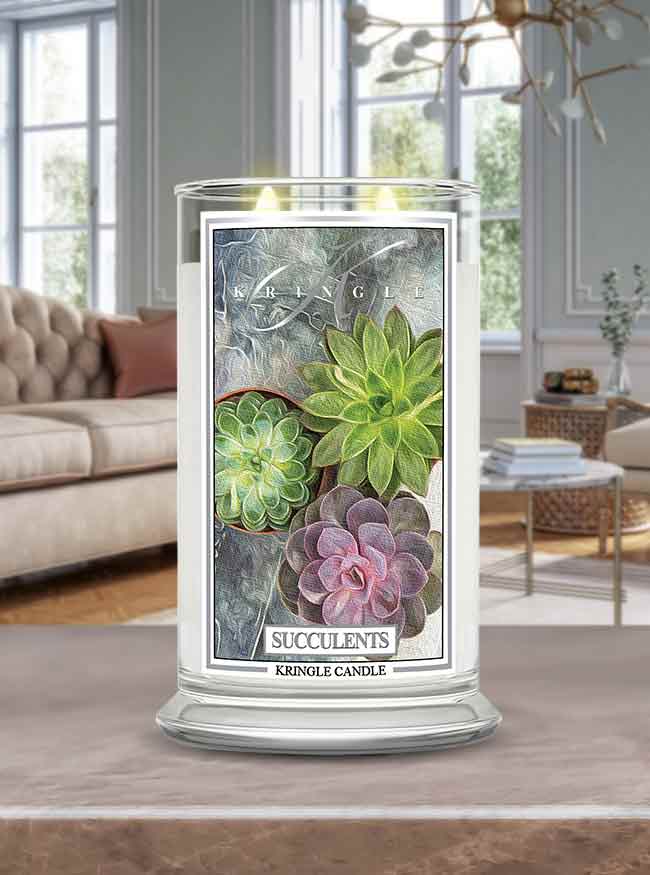 Succulents| Soy Candle