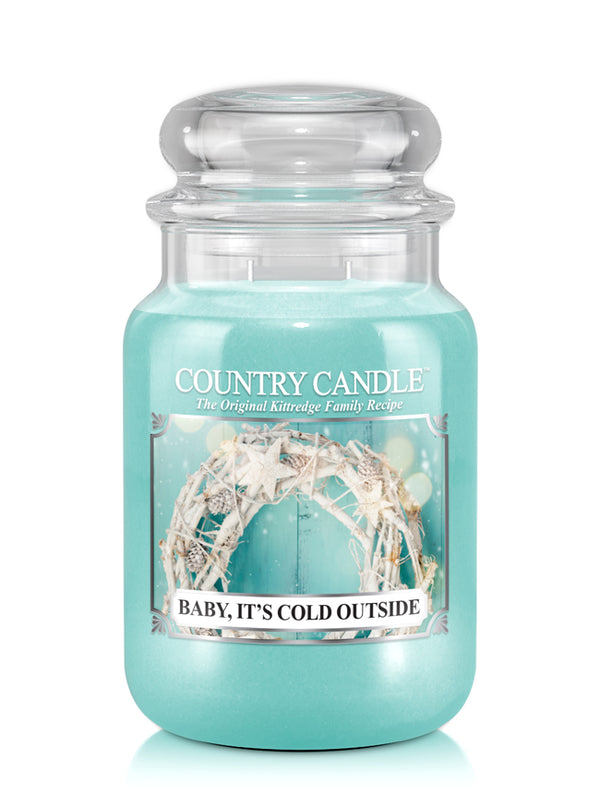 Baby, It's Cold Outside Large Jar Candle