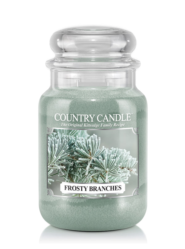 Frosty Branches Large Jar Candle