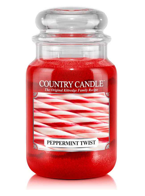 Peppermint Twist Large Jar Candle