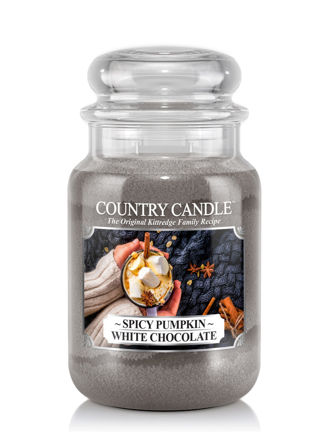 Spicy Pumpkin White Chocolate Large Jar Candle