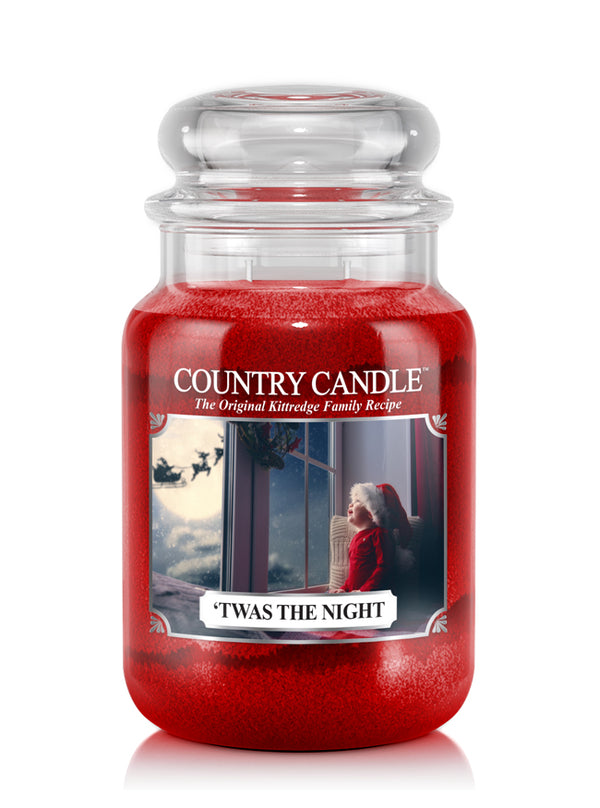 'Twas The Night Large Jar Candle