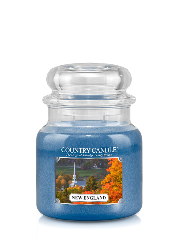 New England Medium Jar Candle