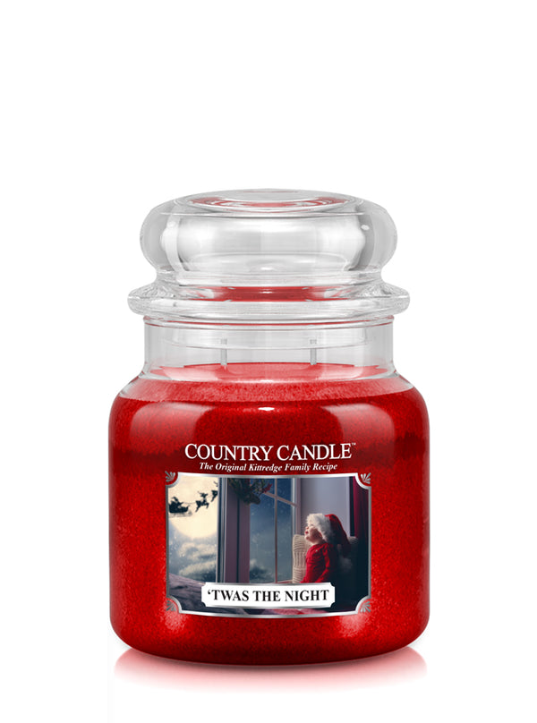 'Twas The Night Medium Jar Candle - Kringle Candle Israel