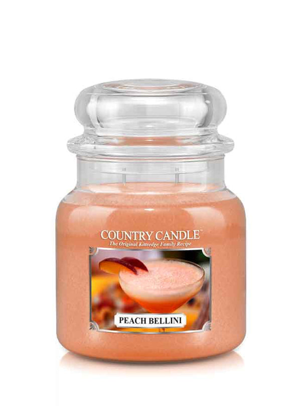 Peach Bellini Medium Jar Candle