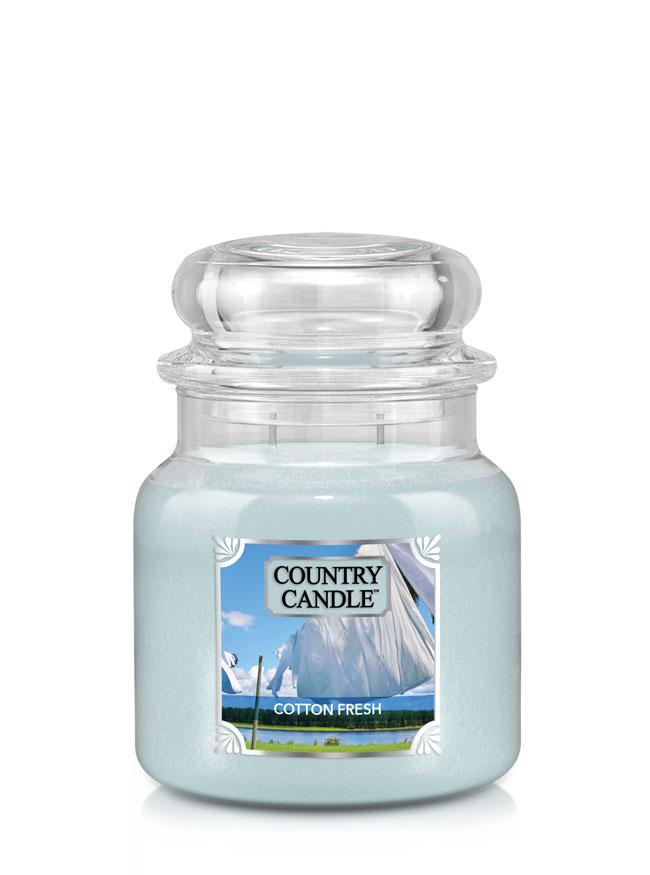 Cotton Fresh Medium Jar Candle