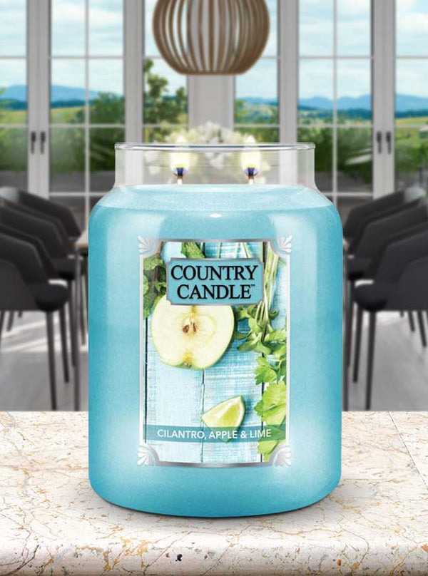 Cilantro, Apple & Lime Large Jar Candle