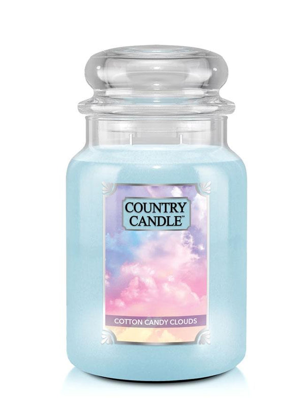 Cotton Candy Clouds Large Jar Candle