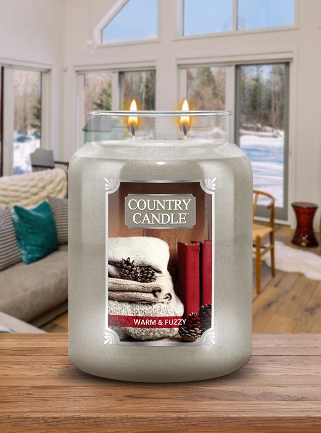 Warm & Fuzzy Country Large Jar Candle