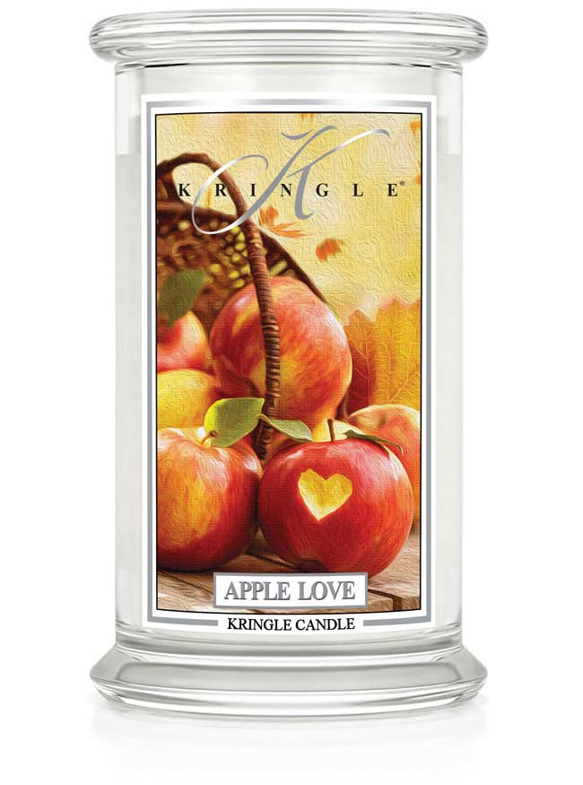 Apple Love NEW! | Soy Candle - Kringle Candle Israel