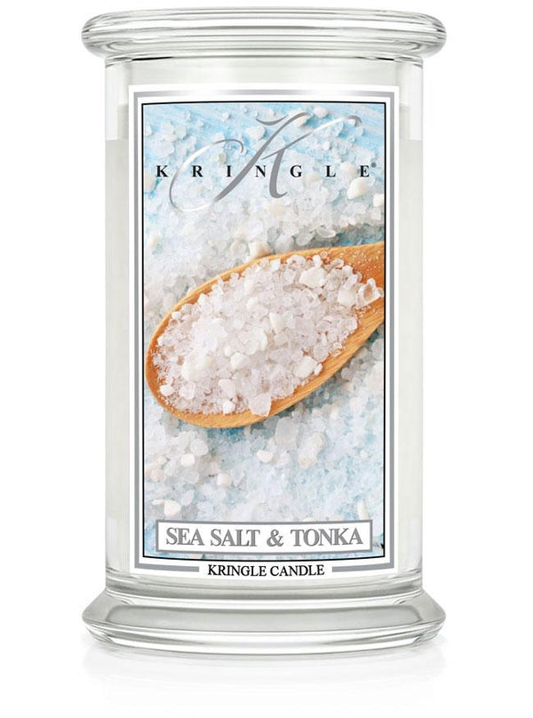 Sea Salt & Tonka Large Classic Jar | Soy Candle