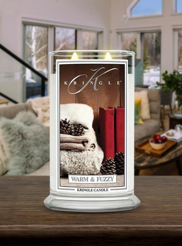 Warm & Fuzzy  | Soy Candle - Kringle Candle Israel