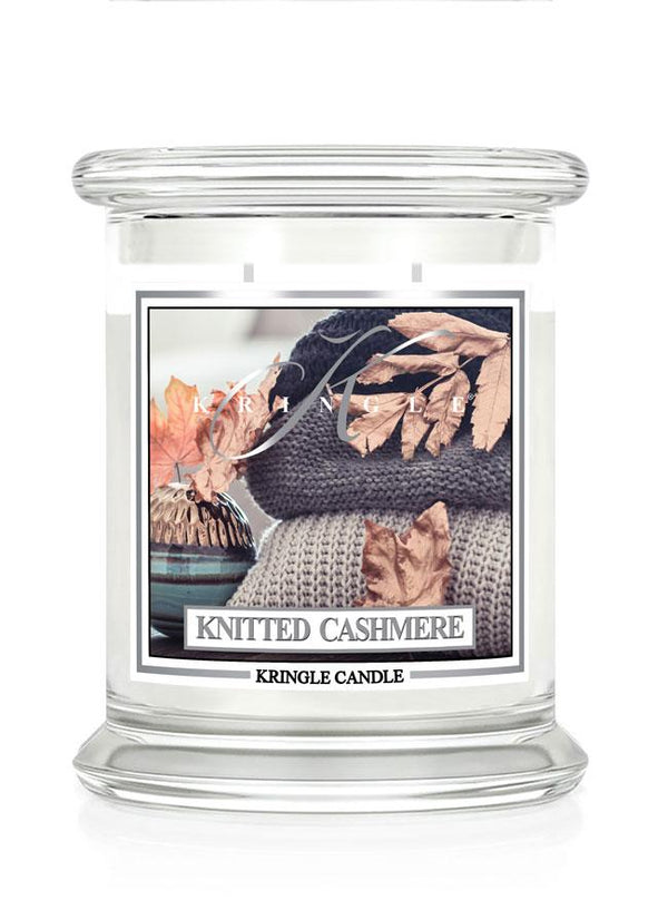 Knitted Cashmere Medium Classic Jar | Soy Candle