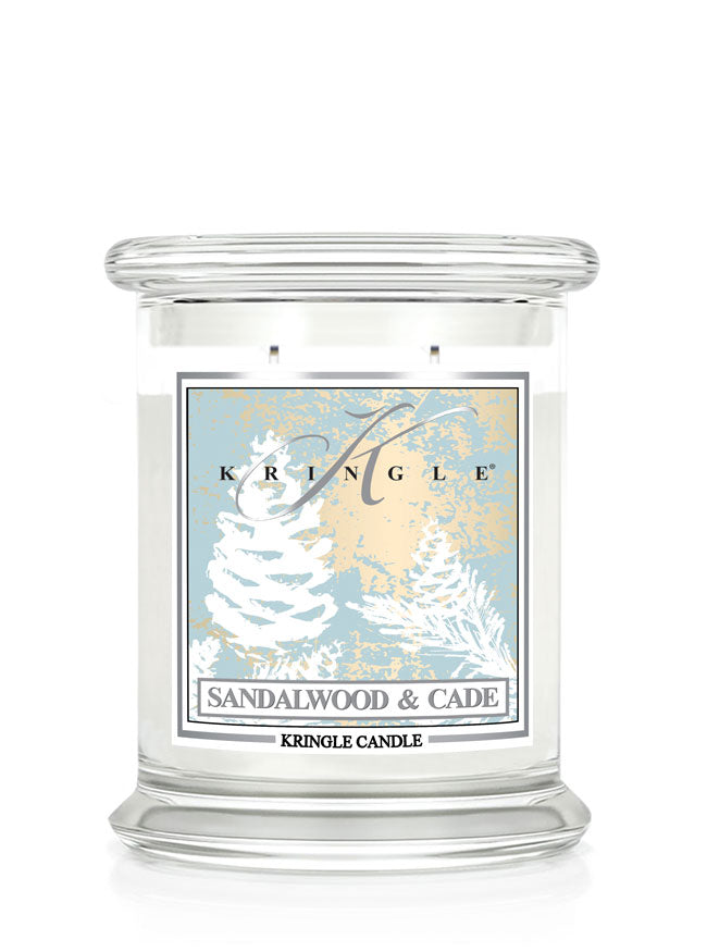 Sandalwood & Cade NEW! | Soy Candle - Kringle Candle Israel