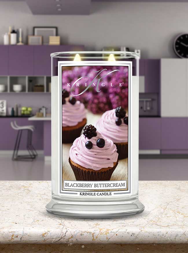 Blackberry Buttercream Large Classic Jar | Soy Candle