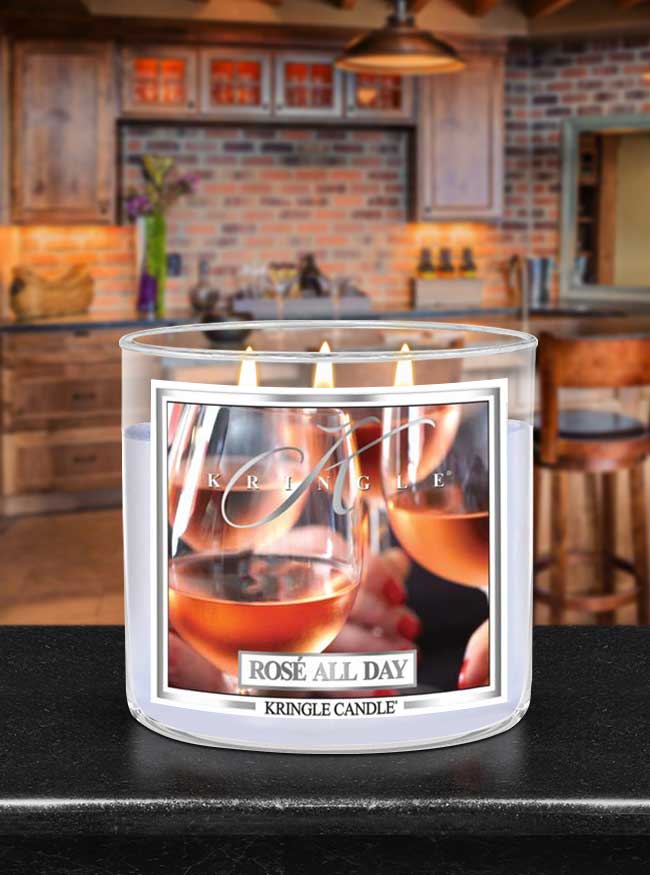 Rosé All Day | Soy Blend - Kringle Candle Israel